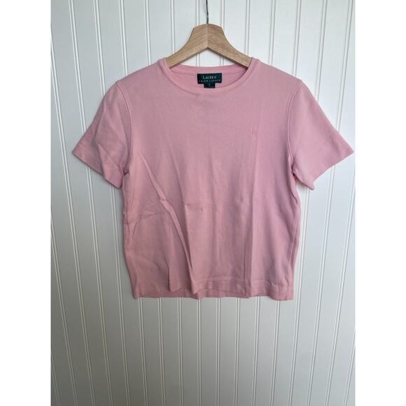 Lauren Ralph Lauren Shirt Bundle Womens S Pink/Black Short Sleeve / tank top - Picture 2 of 8